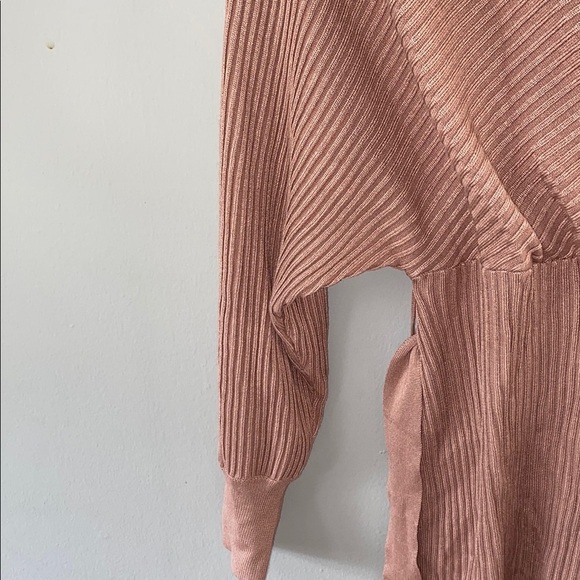 Love Tree Pink Buttoned Long Sleeve Dress - Picture 7 of 16